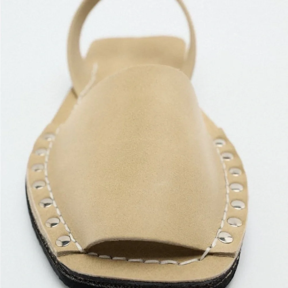 Zara RIA collaboration Leather sandals Spain artisan made, limited editi… - Picture 6 of 6